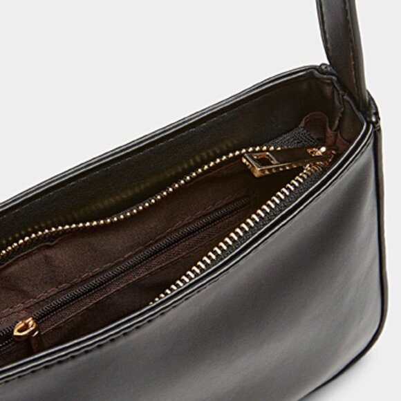 Smooth minimalist baguette bag - Picture 2 of 4